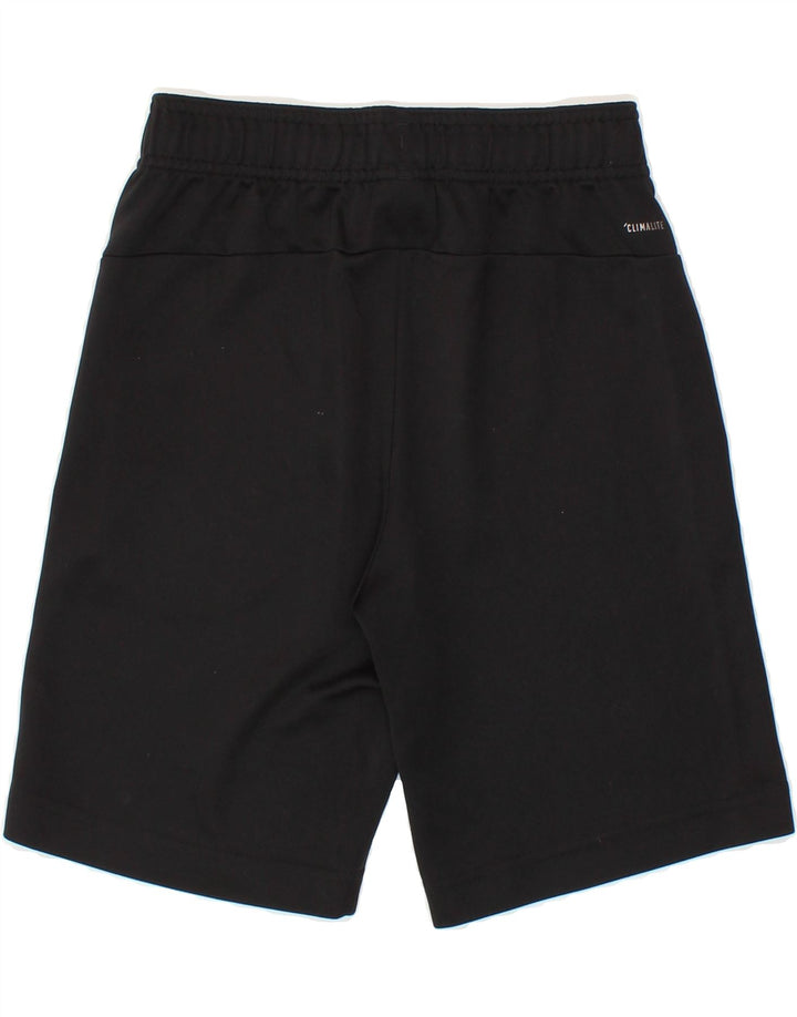 ADIDAS Boys Sport Shorts 11-12 Years  Black Polyester Vintage Adidas and Second-Hand Adidas from Messina Hembry 