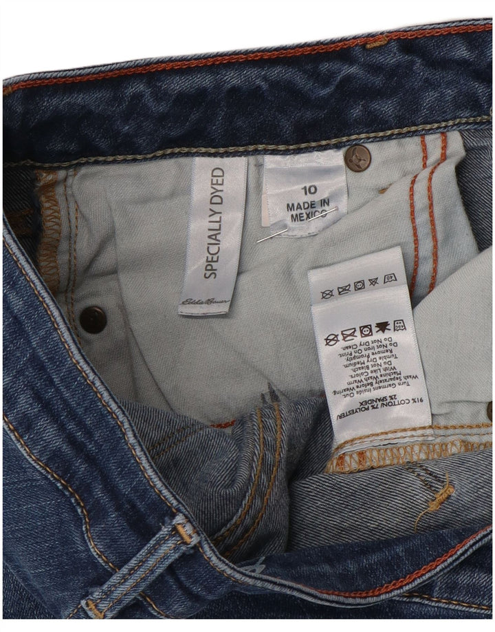 Eddie Bauer ženske ravne traperice US 10 Large W32 L30 plavi pamuk