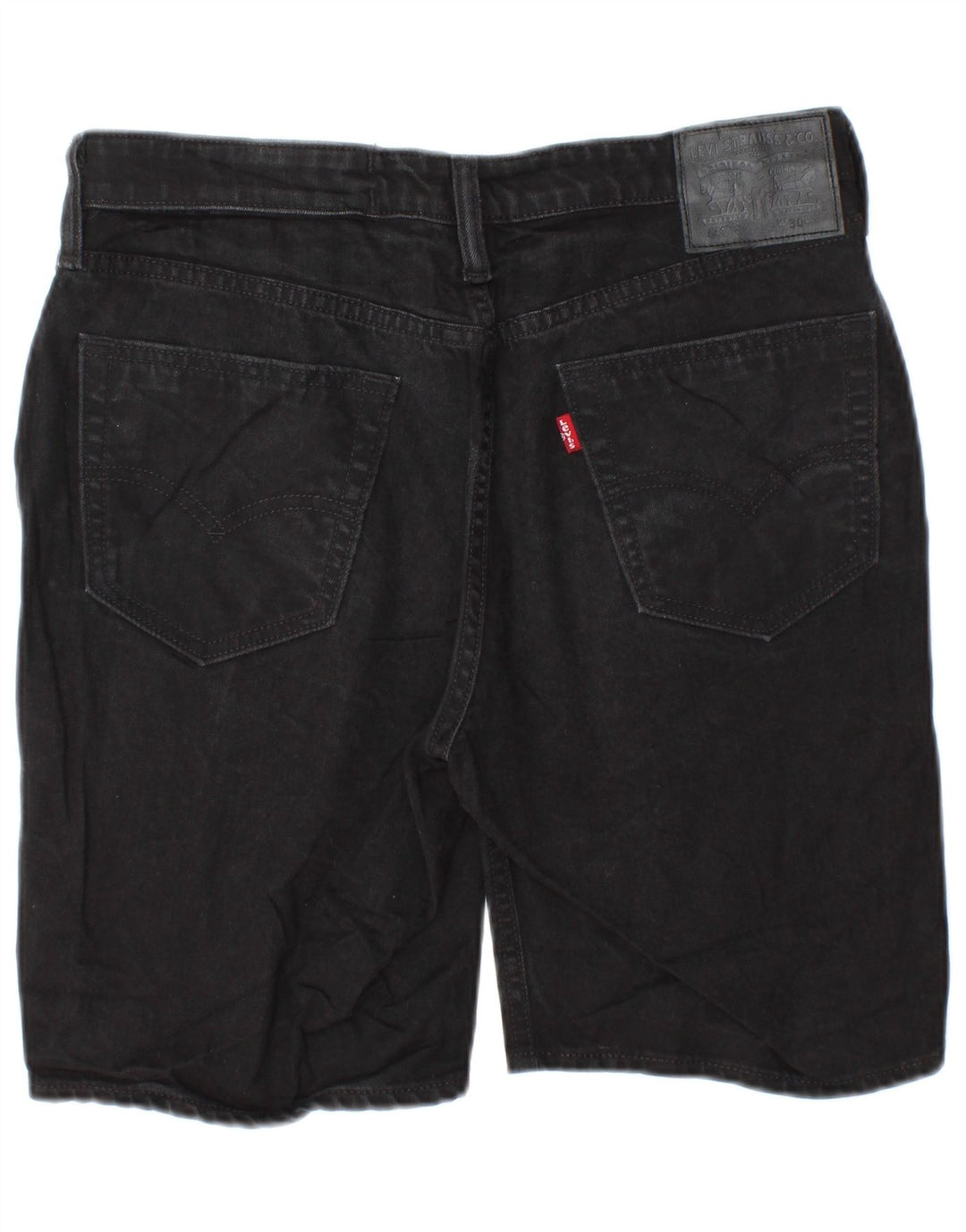 LEVI'S muške 541 traper kratke hlače W30 Srednje crni pamuk