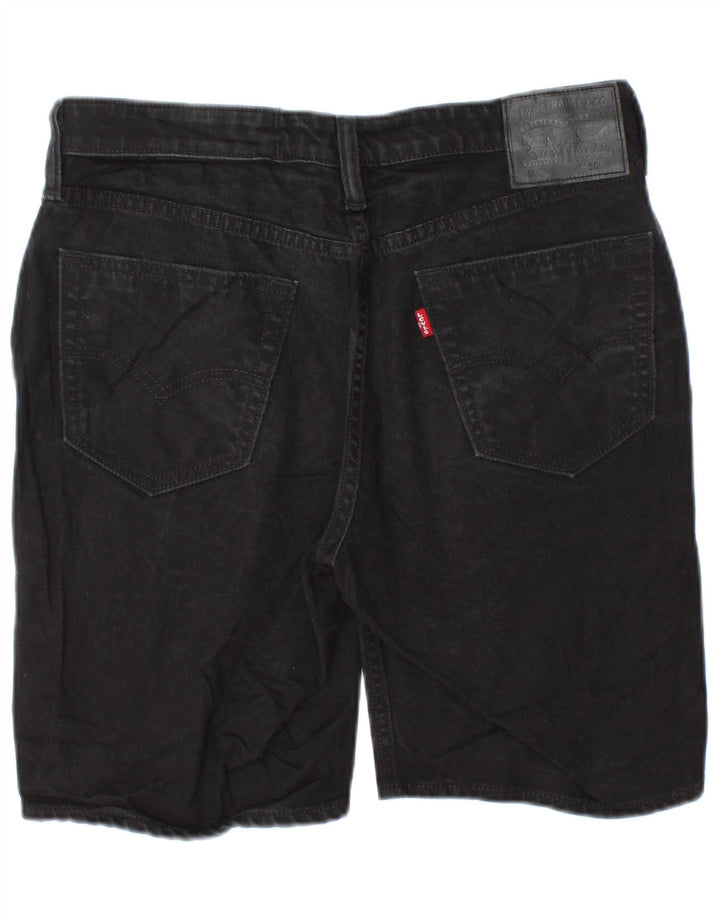 LEVI'S muške 541 traper kratke hlače W30 Srednje crni pamuk
