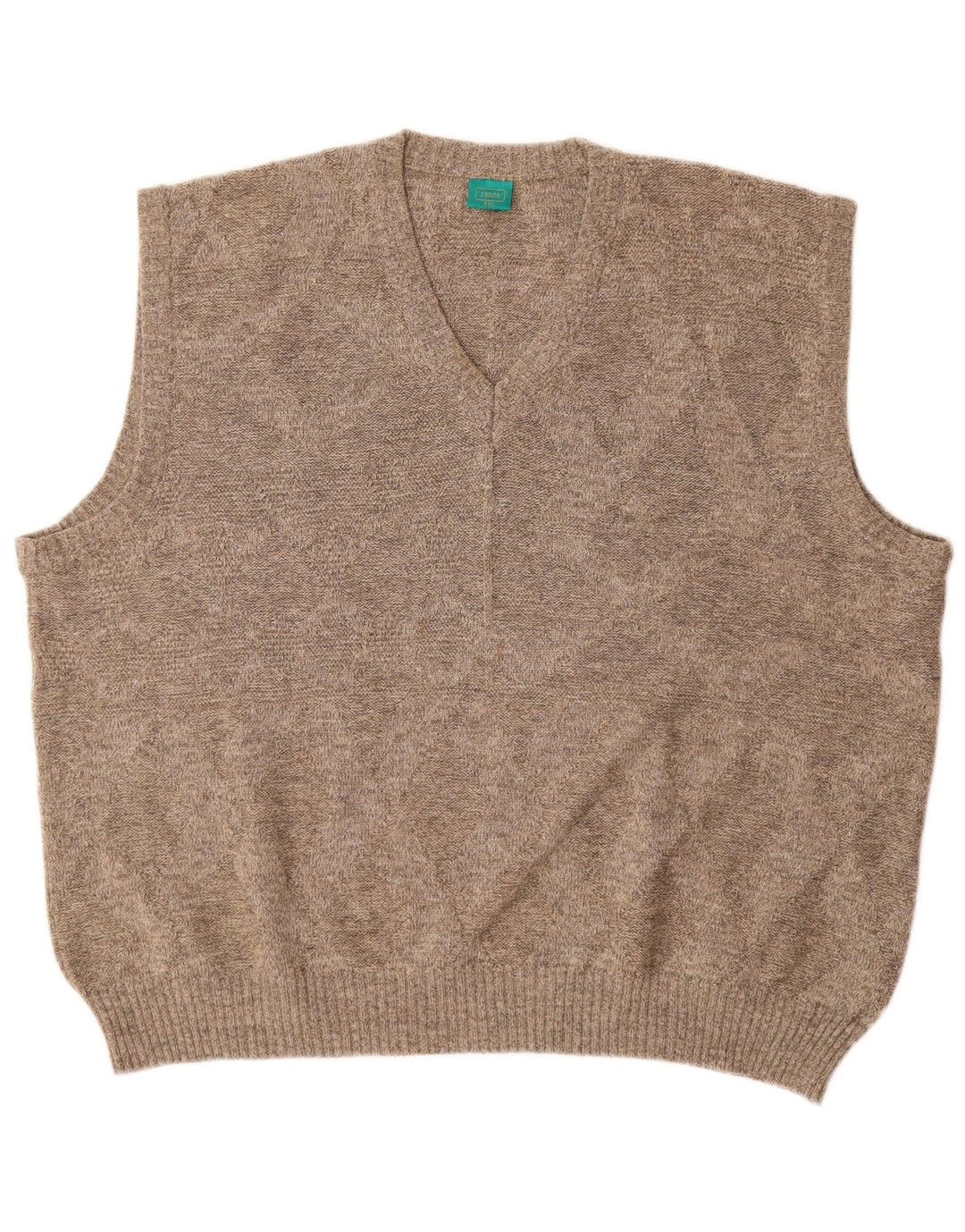 Canda muški prsluk bez rukava 2XL bež akril