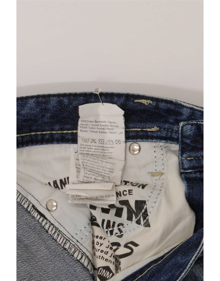Jack & Jones muške traper kratke hlače W36 veliki plavi pamuk