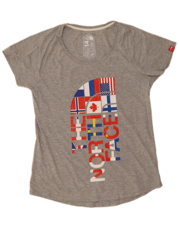 The North Face Ženska majica kratkih rukava RU/14 Graphic Top UK 14 Large Grey Sports