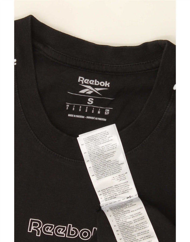 Reebok muška majica kratkih rukava Mala crna pamučna majica