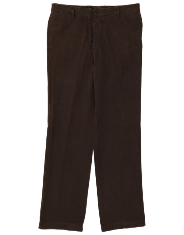 Marlboro Classics muške ravne chino hlače EU 54 2XL W36 L33 Kaki