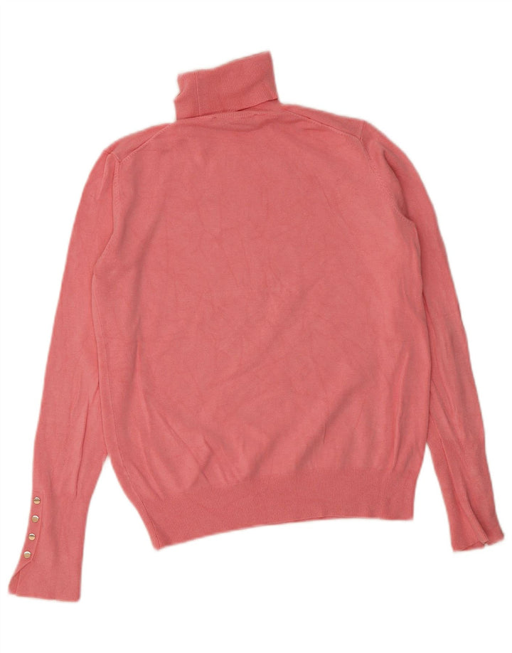 Zara ženski pulover s rol izrezom UK 10 Small Pink