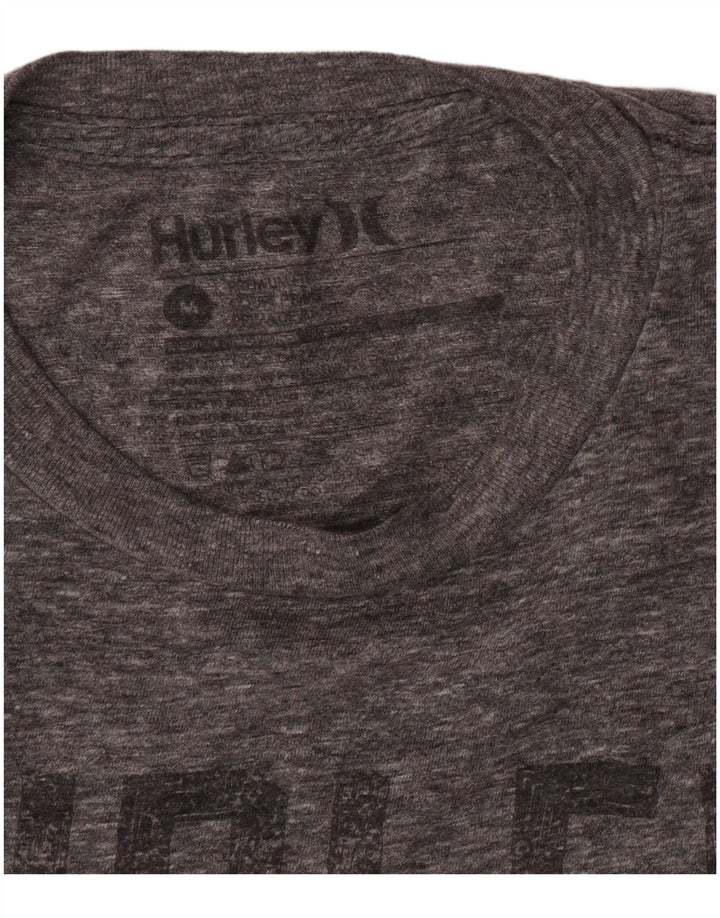 Muška majica kratkih rukava Hurley Regular Fit srednje siva