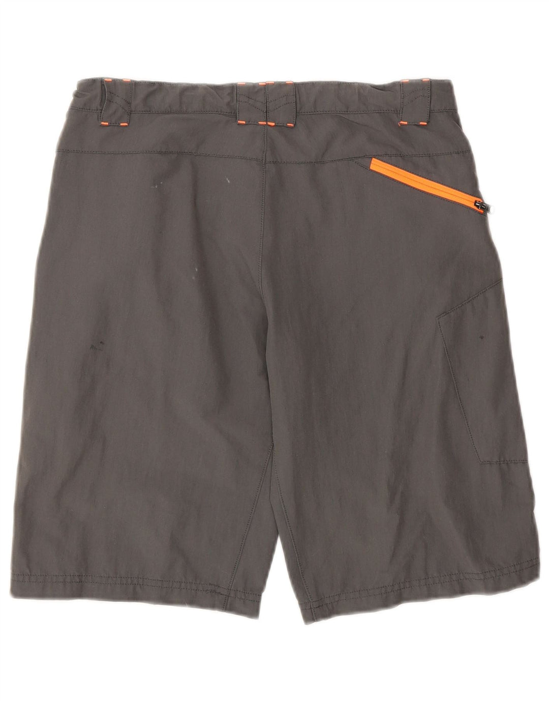MC KINLEY Boys Cargo Shorts 11-12 Years W28 Grey Polyamide