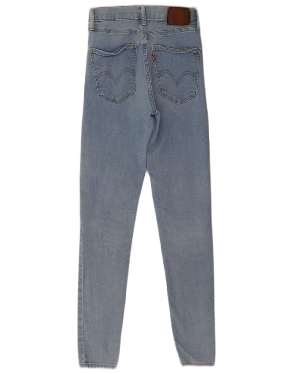 Levi's ženske Mile High super skinny traperice W25 L28 plavi pamuk