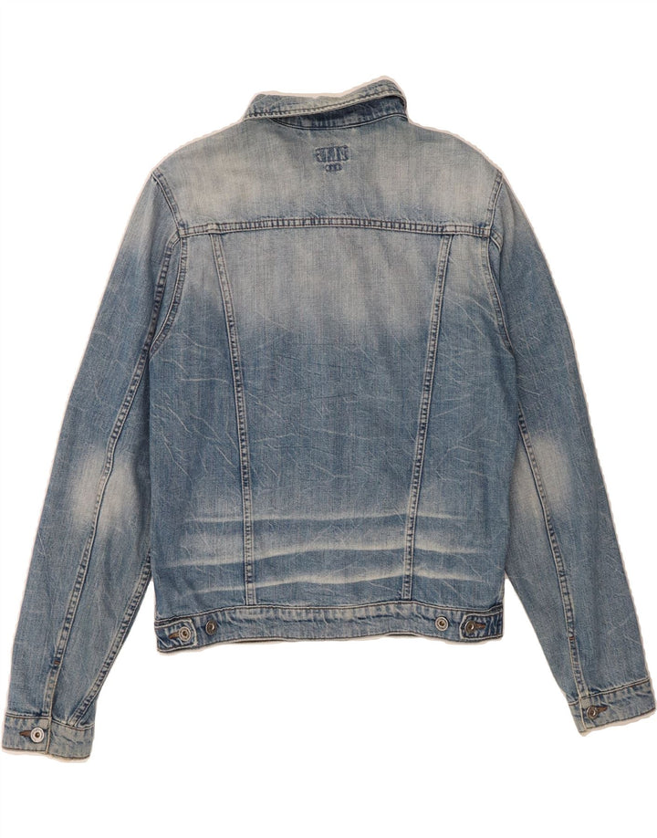 MUSTANG Mens Denim Jacket UK 38 Medium Blue Cotton Vintage Mustang and Second-Hand Mustang from Messina Hembry 