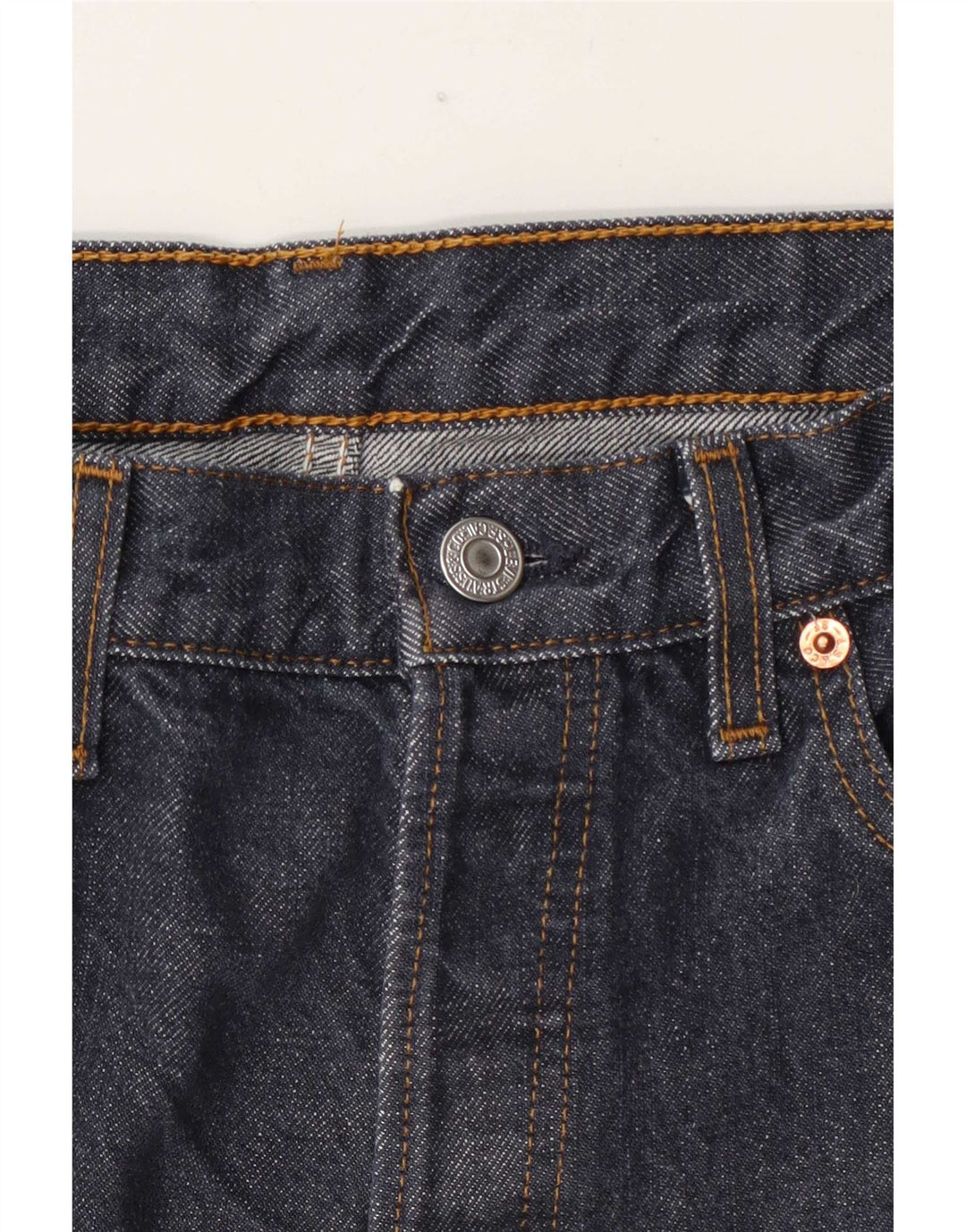 Levi's muške ravne traperice W32 L30 tamnoplave