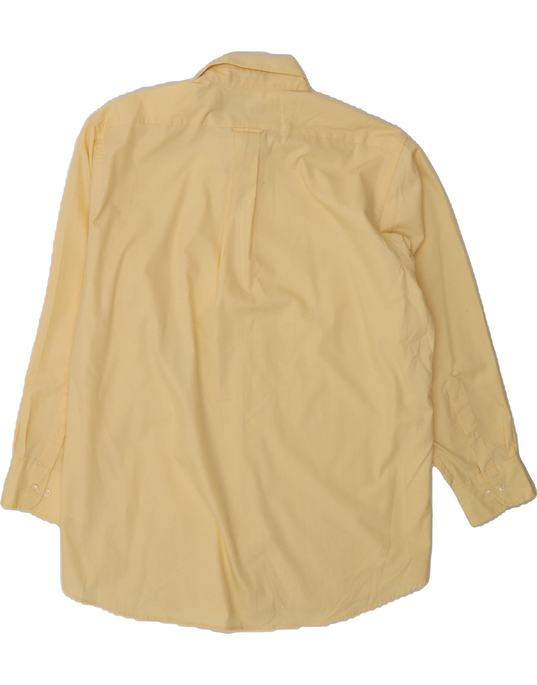 IZOD Mens Shirt Size 16 1/2 Large Yellow Cotton Vintage Izod and Second-Hand Izod from Messina Hembry 