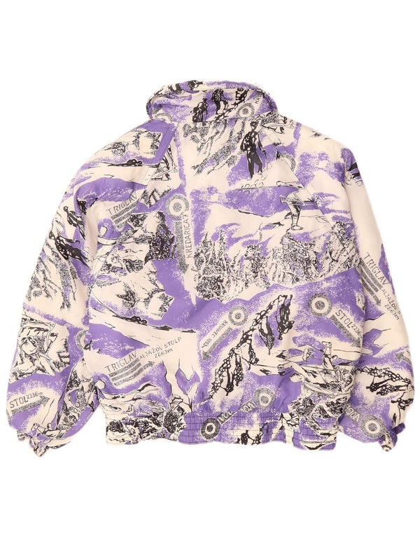 YASSA ženska skijaška jakna s grafičkim motivima UK 18 XL Purple Colourblock