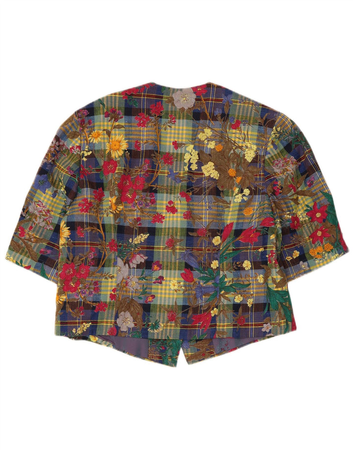 JULIUS LANG Ženska jakna sa 4 gumba EU 40 srednje višebojna