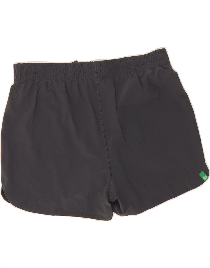 NEW BALANCE Womens Sport Shorts UK 14 Medium  Grey Polyester Vintage New Balance and Second-Hand New Balance from Messina Hembry 