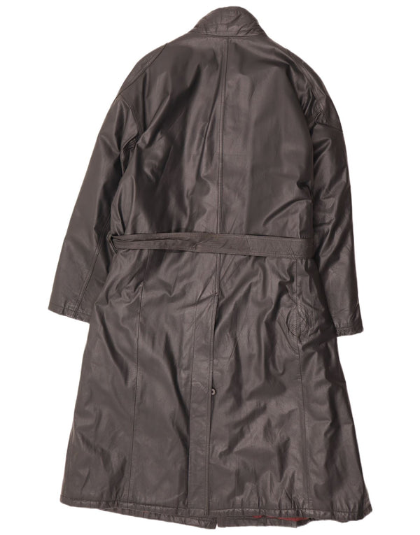 Montes muški kožni kaput IT 56 3XL crna koža