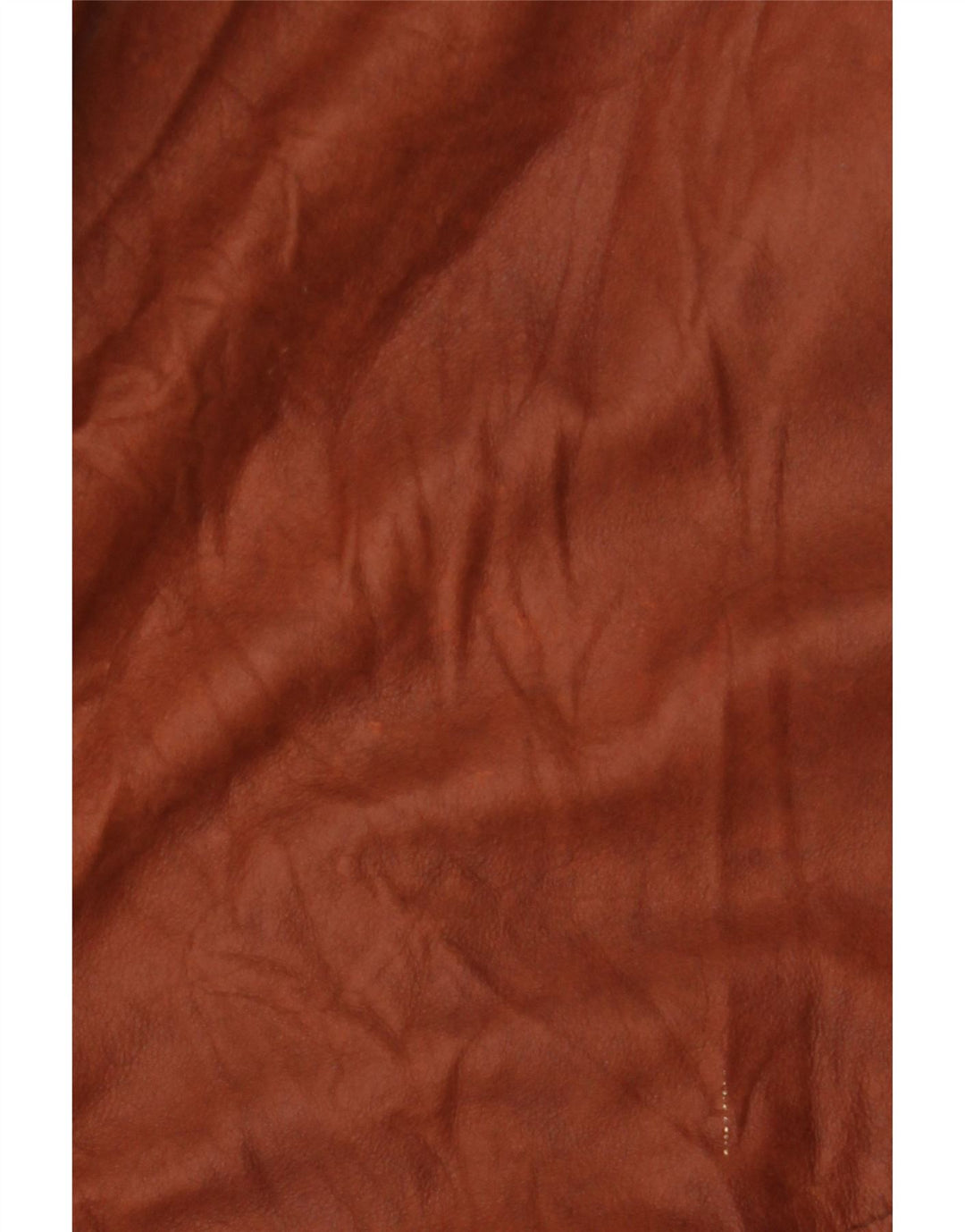 VINTAGE Mens Leather Jacket UK 36 Small Orange Leather