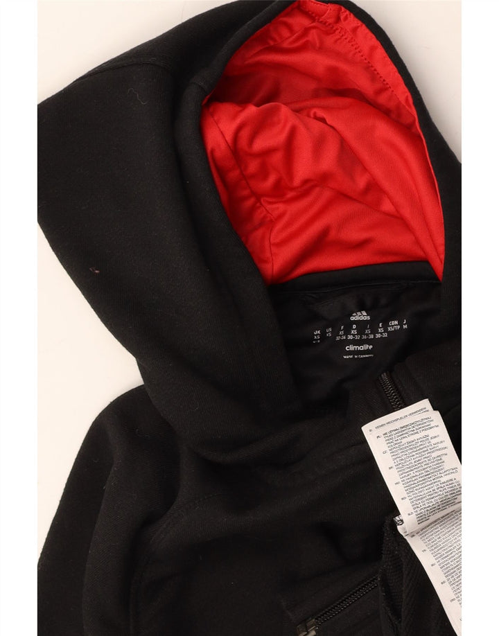 ADIDAS ženski džemper s kapuljačom Climalite UK 4/6 XS crni poliester