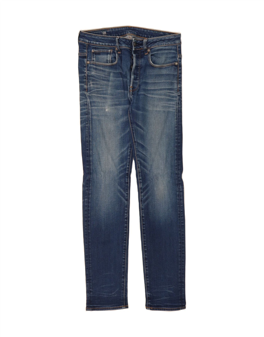 G-STAR Mens Slim Jeans W30 L31 Blue Cotton Vintage G-Star and Second-Hand G-Star from Messina Hembry 