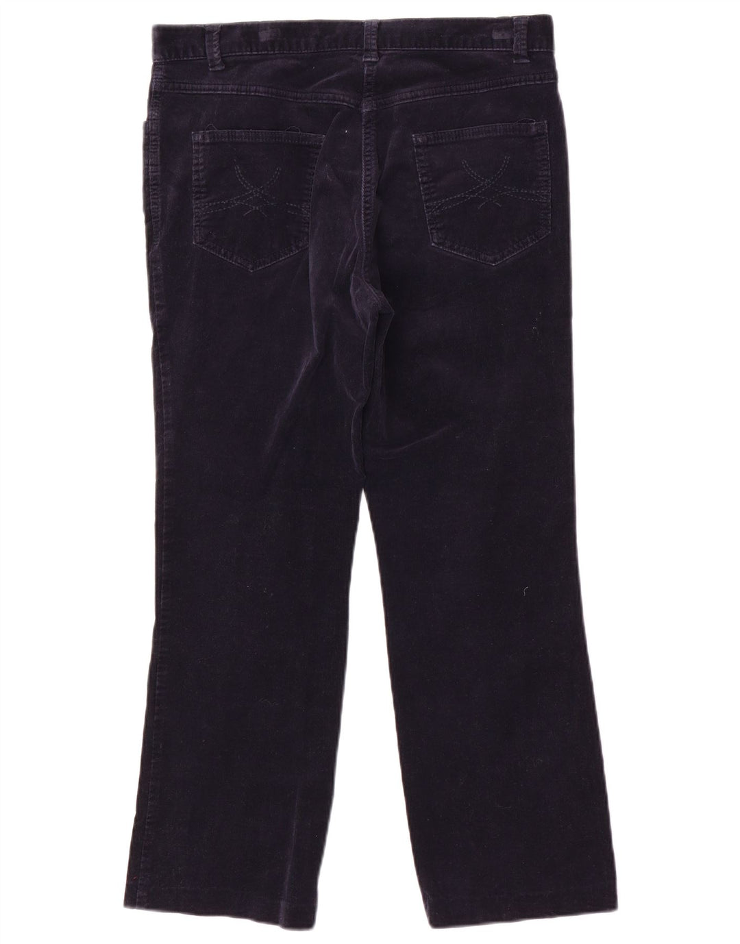Marks & Spencer ženske kratke hlače Bootcut UK 12 Srednje W32 L25 Mornarsko plava B