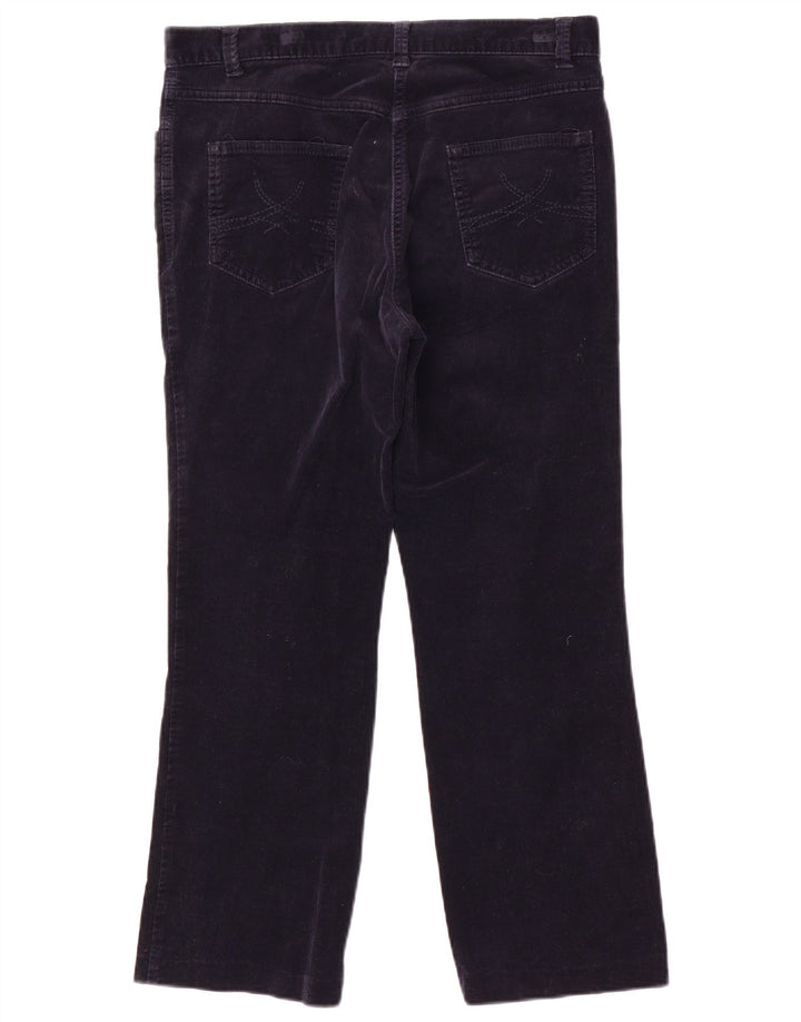 Marks & Spencer ženske kratke hlače Bootcut UK 12 Srednje W32 L25 Mornarsko plava B