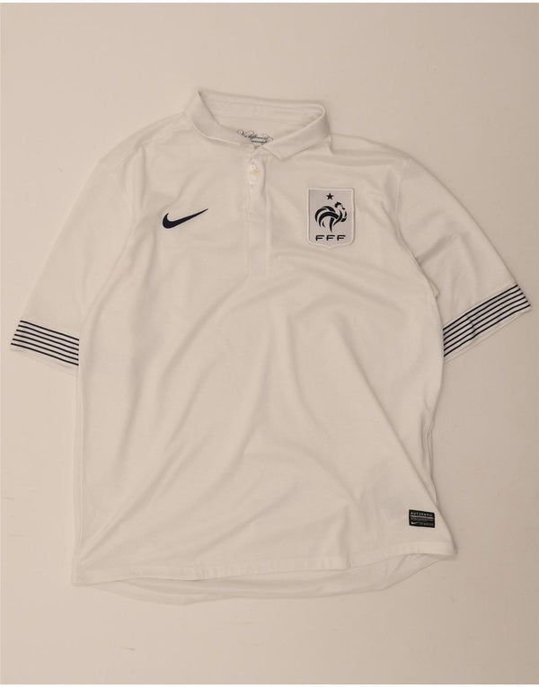 Nike muška francuska nacionalna ragbi polo majica XL s bijelim prugama