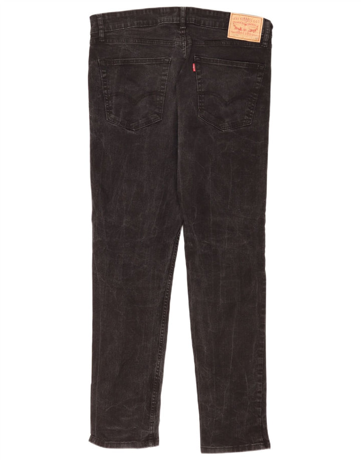 Levi's muške 511 uske traperice W34 L32 crni pamuk