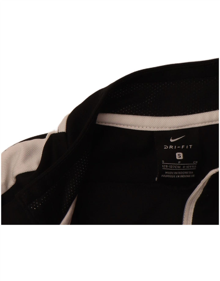 NIKE Boys Dri Fit Trenirka Gornja jakna 8-9 godina Mala crna boja