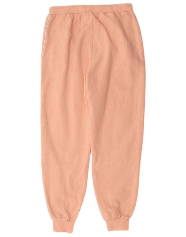 Ellesse Ženska trenirka Hlače Joggers UK 14 Srednje ružičasti pamuk