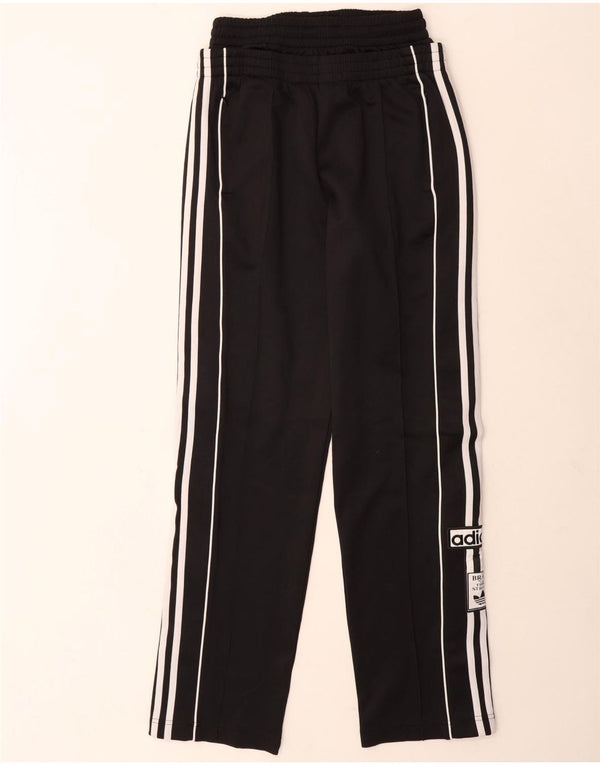 Adidas Ženske Graphic Trenirke Hlače UK 4/6 XS crni pamuk