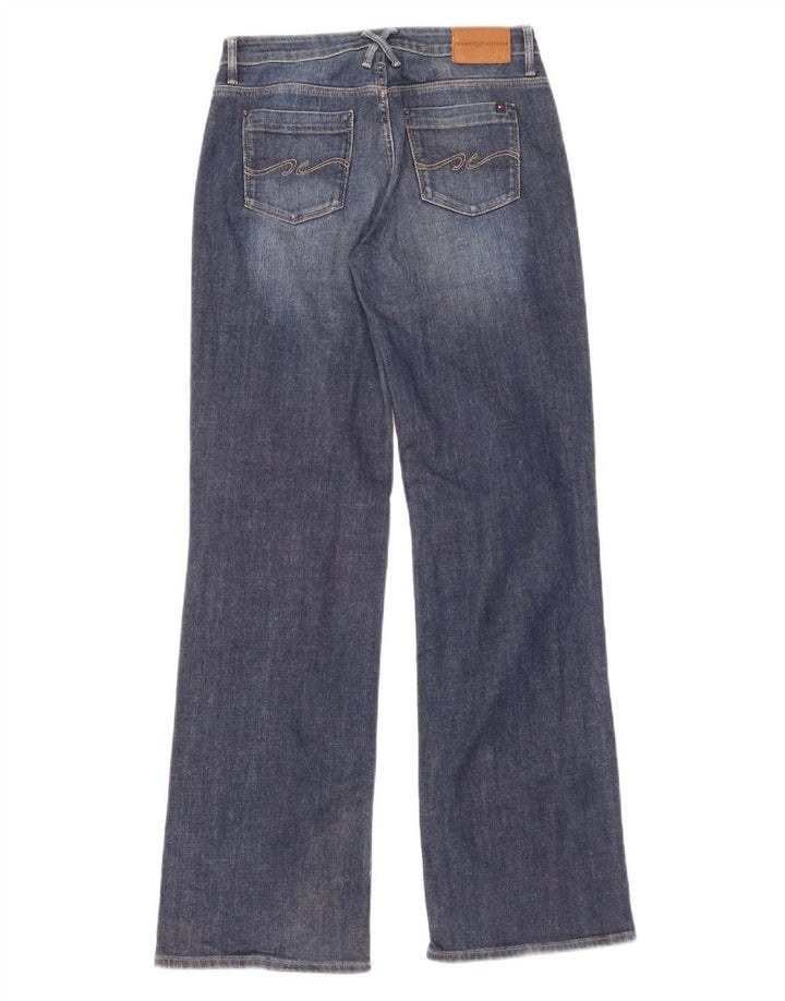 TOMMY HILFIGER Ženske traperice Bootcut W27 L32 Plavi pamuk