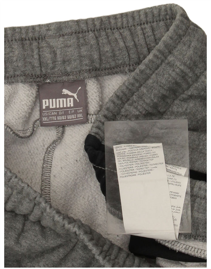 Puma muške trenirke Hlače Joggers 2XL Sivi Colourblock Poliester