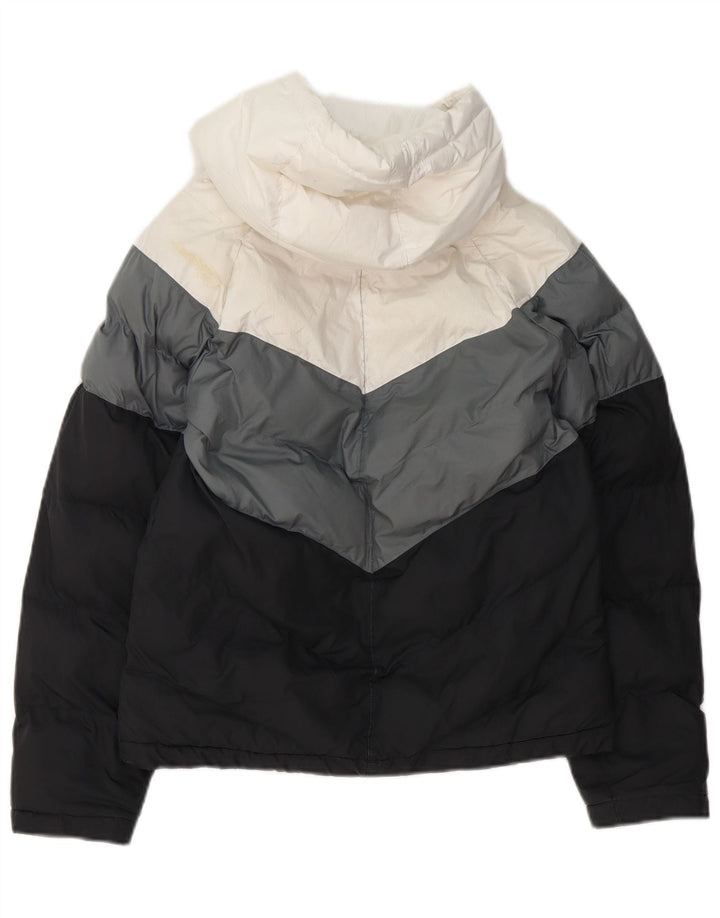 Nike Boys Hooded Podstavljena jakna 12-13 Years Large Multicolored Colourblock