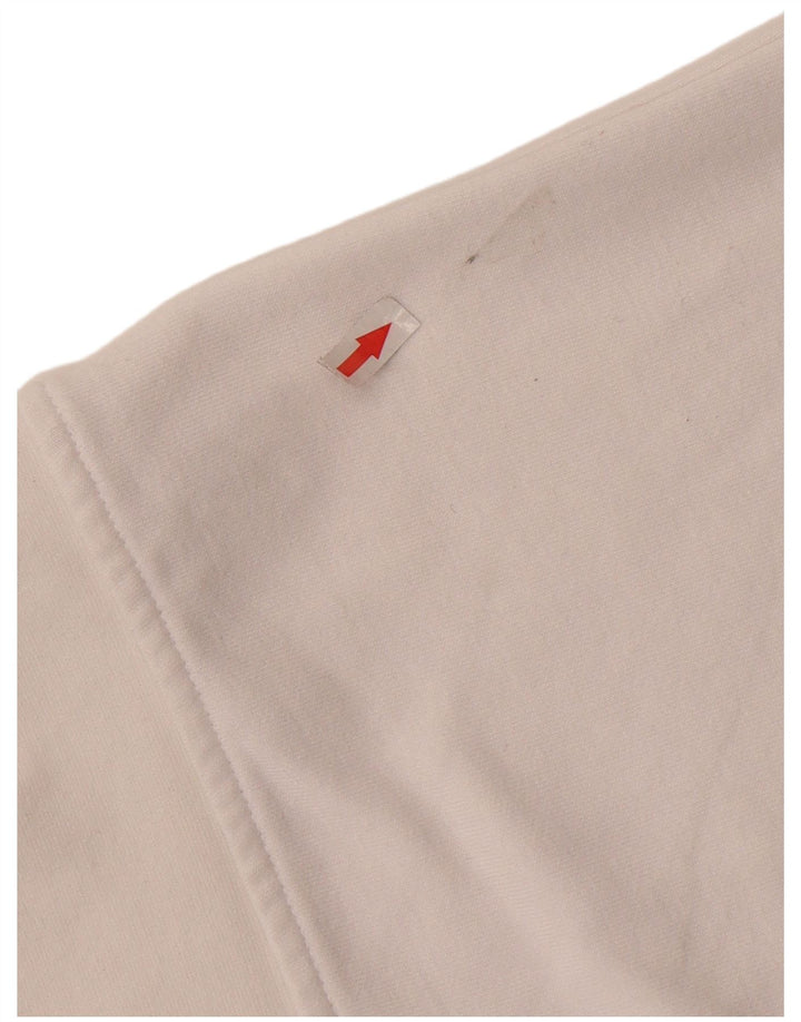 KAPPA muška trenirka s grafičkim motivima, srednji bijeli pamuk