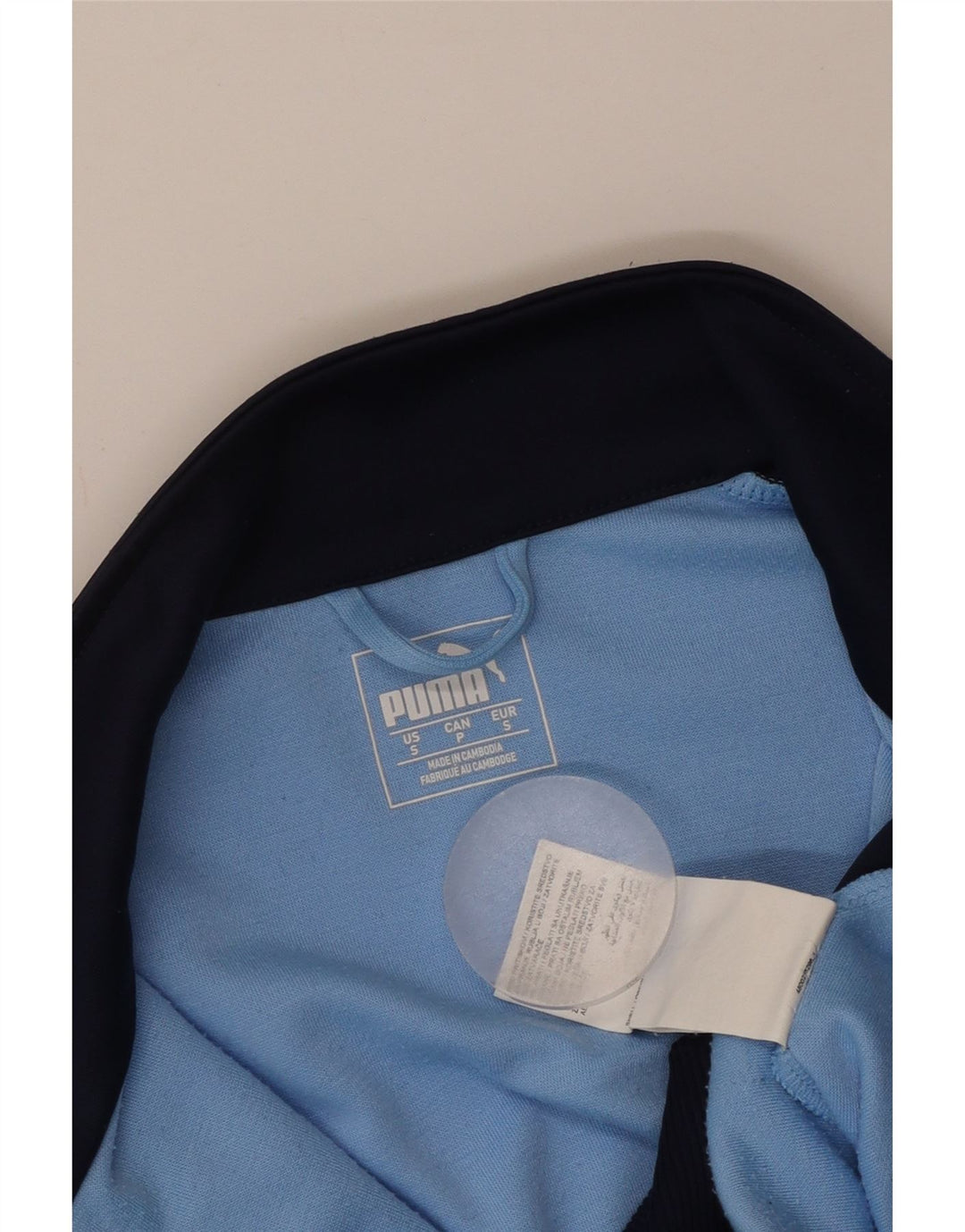 PUMA ženska gornja jakna za trenirku Borussia UK 10 Small Blue Colourblock