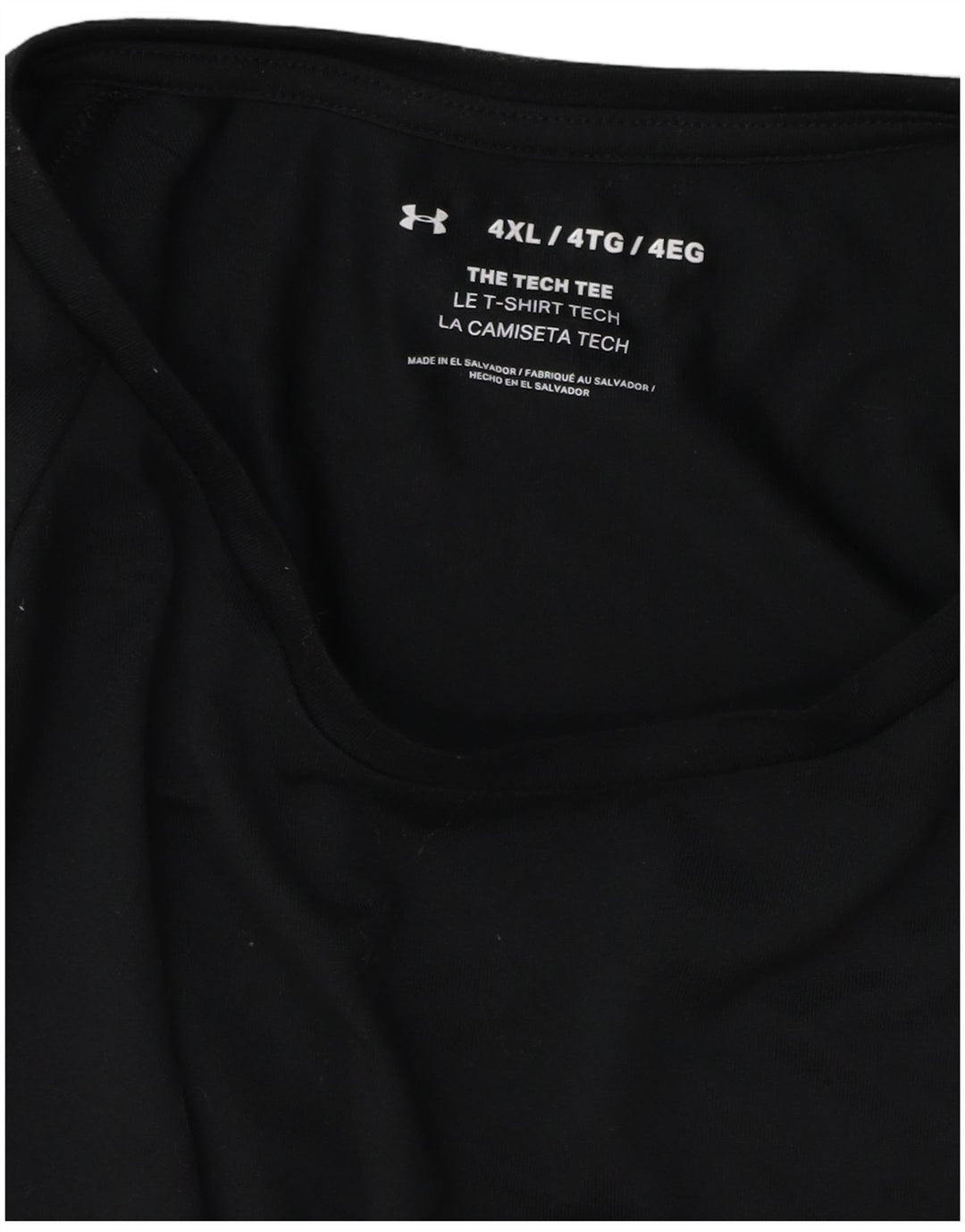 UNDER ARMOUR Muška majica kratkih rukava 4XL crna