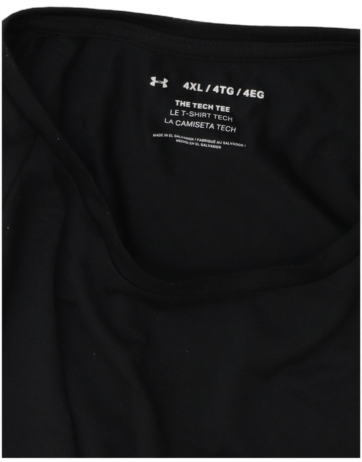 UNDER ARMOUR Muška majica kratkih rukava 4XL crna