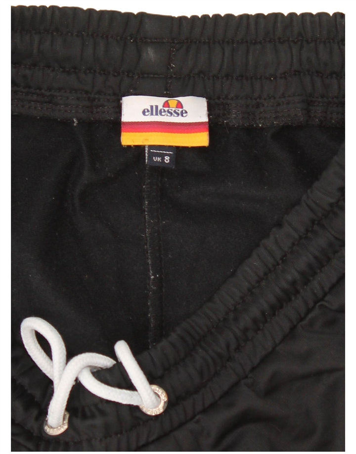 Ellesse ženske kratke sportske kratke hlače s grafičkim motivima UK 8, mali crni poliester