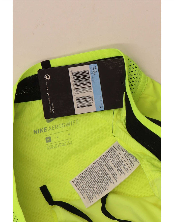 Nike muške sportske kratke hlače srednje žute boje od poliestera