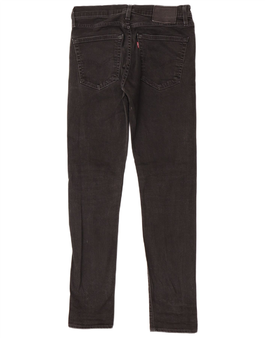Levi's muške uske traperice W30 L32 crni pamuk