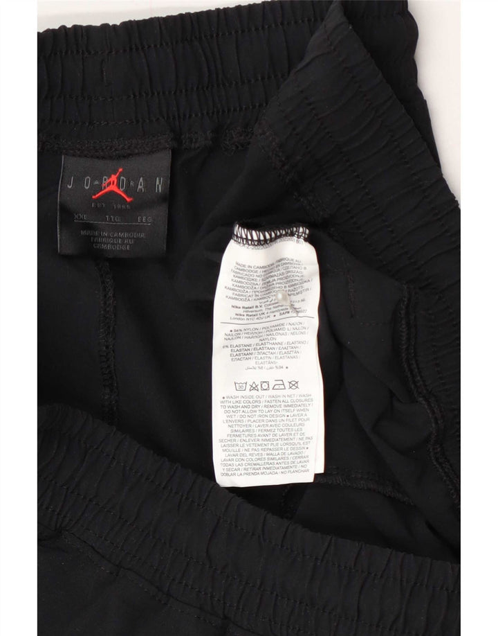 Jordan muške kargo trenirke 2XL crne najlonske hlače