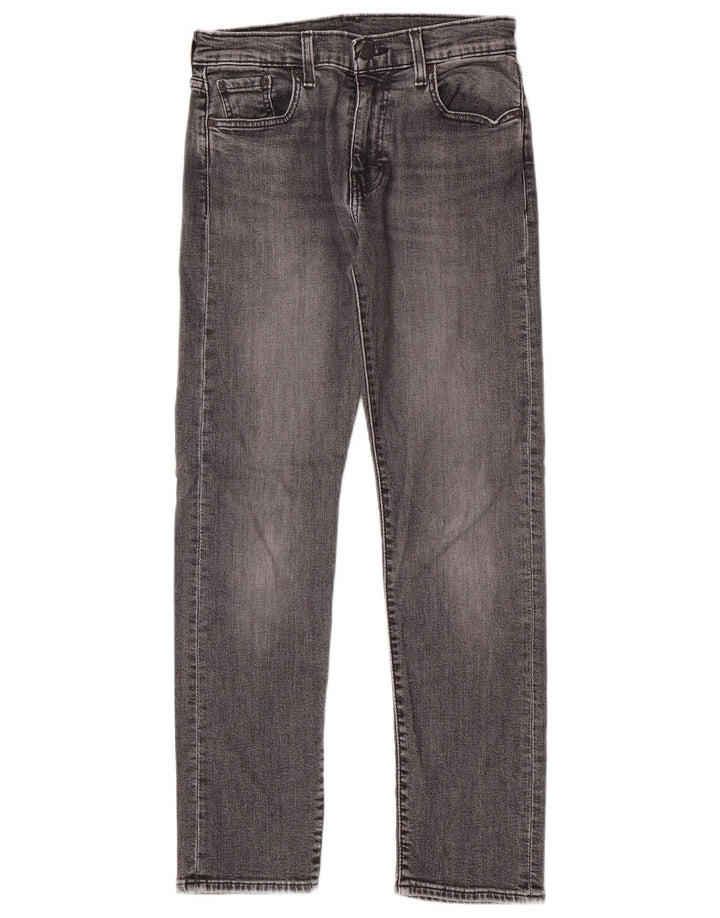 Levi's muške uske traperice W30 L32 sivi pamuk