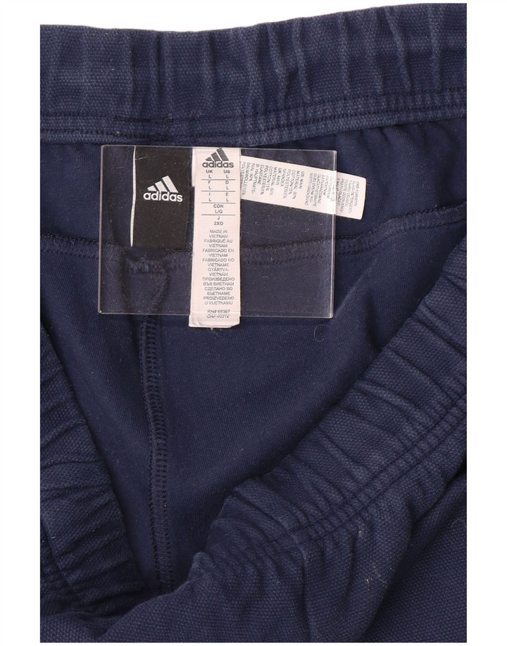 ADIDAS Muška trenirka Hlače Joggers Large tamnoplavi pamuk
