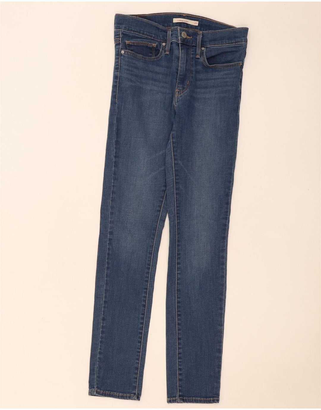 Levi's ženske uske traperice za mršavljenje W27 L29 plave