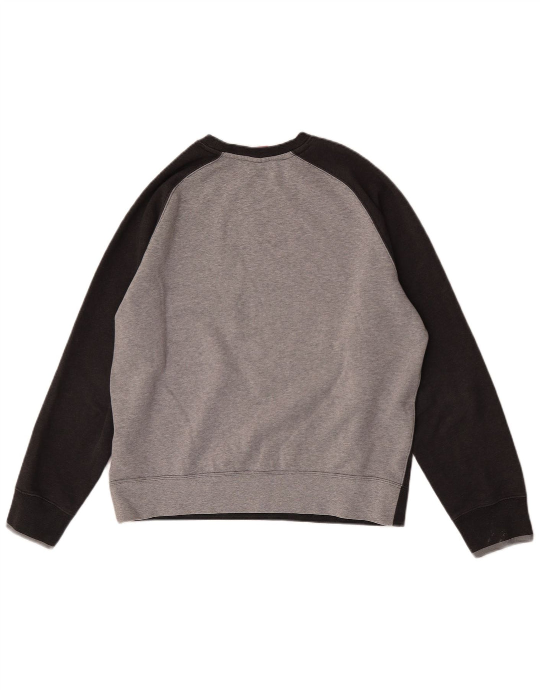 Veliki crni pamuk Nike Graphic Sweatshirt džemper