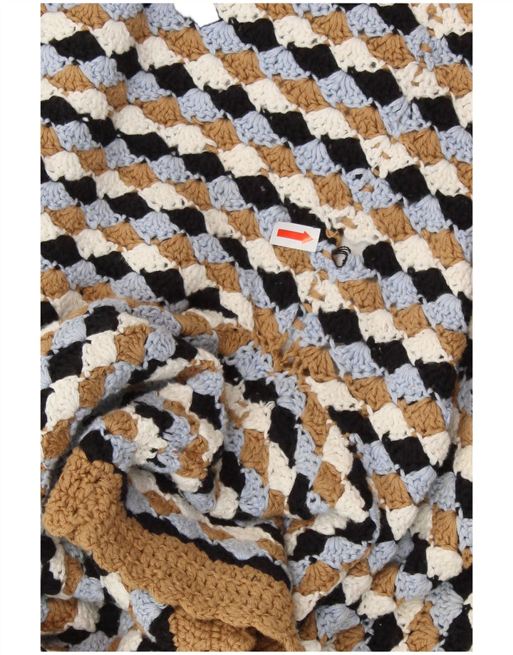 ZARA ženski pulover s kratkim izrezom UK 14 Veliki višebojni