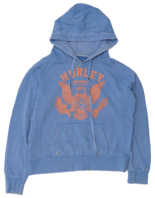 Hurley Ženska majica s kapuljačom s kapuljačom UK 16 Large Blue
