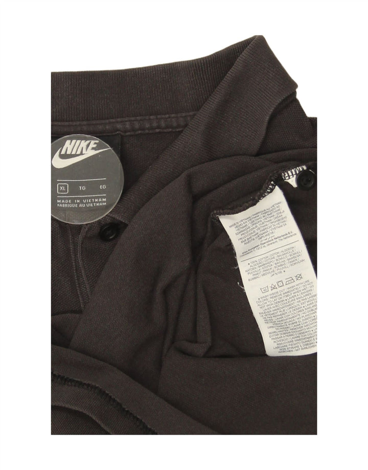 Nike muška polo majica XL crni pamuk