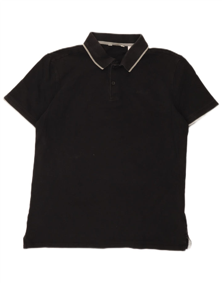Calvin Klein muška polo majica Srednje crni pamuk
