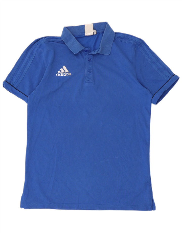 Adidas muška polo majica Climalite srednje plava